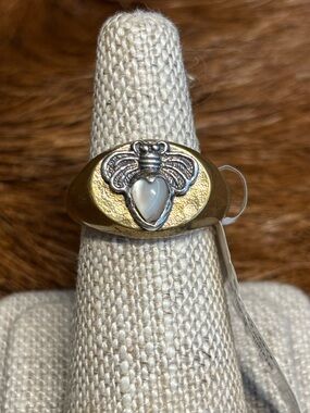 NWT Waxing Poetic Bee Guided Ring size 7
